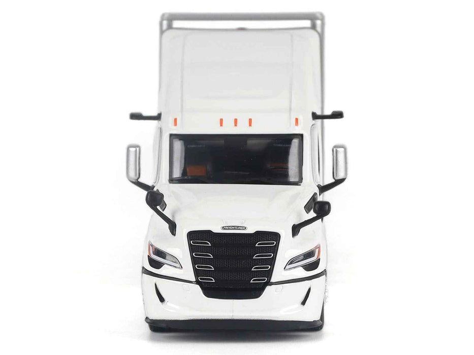 2025 Freightliner Cascadia Gen-5 Sleeper Cab Truck White with Great Dane Champion 53ft Dry Cargo Trailer "Transport Series" 1/50 Diecast Model by Diecast Masters