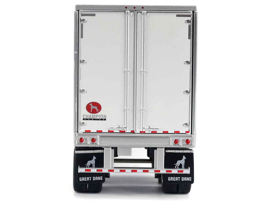 2025 Freightliner Cascadia Gen-5 Sleeper Cab Truck White with Great Dane Champion 53ft Dry Cargo Trailer "Transport Series" 1/50 Diecast Model by Diecast Masters