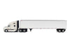 Kenworth T680 Next-Gen 76" High-Roof Sleeper Tandem Tractor White with Great Dane Champion 53ft Dry Cargo Trailer "Transport Series" 1/50 Diecast Model by Diecast Masters