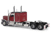 Peterbilt 589 Tandem-Axle Legendary Package Truck Tractor with 58" Sleeper Legendary Red "Transport Series" 1/64 Diecast Model by Diecast Masters