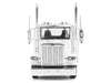 Peterbilt 589 Tandem-Axle Legendary Package Truck Tractor with 58" Sleeper White "Transport Series" 1/64 Diecast Model by Diecast Masters
