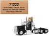 Peterbilt 589 Truck Tractor with Day Cab Black "Transport Series" 1/50 Diecast Model by Diecast Masters