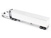 2025 Freightliner Cascadia Gen-5 Truck Tractor with Sleeper and Great Dane Champion 53ft Refrigerated Trailer Winter White "Transport Series" 1/64 Diecast Model by Diecast Masters