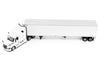 2025 Freightliner Cascadia Gen-5 Truck Tractor with Sleeper and Great Dane Champion 53ft Refrigerated Trailer Winter White "Transport Series" 1/64 Diecast Model by Diecast Masters