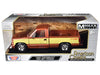 BRAND NEW 1992 CHEVROLET 454 SS PICKUP TRUCK COPPER METALLIC WITH BEIGE SIDES "AMERICAN CLASSICS" SERIES 1/24 DIECAST MODEL CAR BY MOTORMAX - Miniature Motors