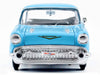 1957 Chevrolet Bel Air Light Blue "Timeless Legends" Series 1/24 Diecast Model Car by Motormax