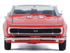 1967 Chevrolet Camaro SS Convertible Burgundy 1/24 Diecast Model Car by Motormax