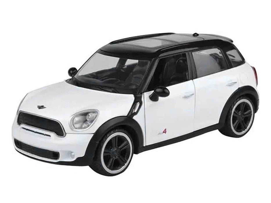 Mini Cooper S Countryman White 1/24 Diecast Car Model by Motormax