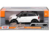 Mini Cooper S Countryman White 1/24 Diecast Car Model by Motormax