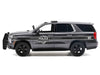 2025 Chevrolet Tahoe PPV "General Motors Police" Gray Metallic "Custom Builder's Kit - Law Enforcement and Public Service" Series 1/24 Diecast Model Car by Motormax