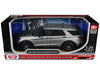2022 Ford Police Interceptor Utility Unmarked Silver Metallic "Builder's Kit" "Law Enforcement and Public Service" Series 1/24 Diecast Model Car by Motormax