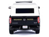 2019 RAM 1500 Laramine Crew Cab Pickup Truck "California Highway Patrol" Black and White with Truck Bed Camper "Law Enforcement and Public Service" Series 1/27 Diecast Model Car by Motormax - Miniature Motors