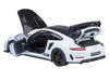 Porsche 911 (991.2) GT3 RS Weissach Package White with Carbon Hood and Top 1/18 Model Car by Autoart
