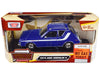 Top-Pick | 1974 AMC Gremlin X Blue with White Stripes and Roof Rack "Forgotten Classics" Series 1/24 Diecast Model Car by Motormax - Miniature Motors