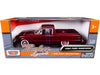 1960 Ford Ranchero Pickup Burgundy Metallic 1/24 Diecast Model Car by Motormax
