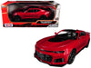 2017 Chevrolet Camaro ZL1 Burgundy 1/24 Diecast Car Model by Motormax