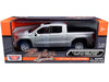 Top-Pick | 2019 GMC Sierra 1500 SLT Crew Cab Pickup Truck Silver Metallic 1/24-1/27 Diecast Model Car by Motormax - Miniature Motors