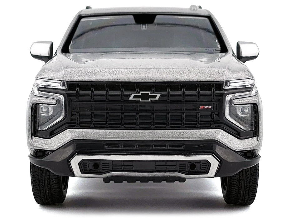 2025 Chevrolet Tahoe Z71 Gray Metallic "Timeless Legends" Series 1/24 Diecast Model Car by Motormax
