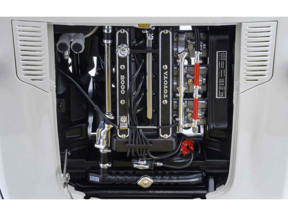 1967 Toyota 2000GT RHD (Right Hand Drive) White 1/18 Model Car by Autoart