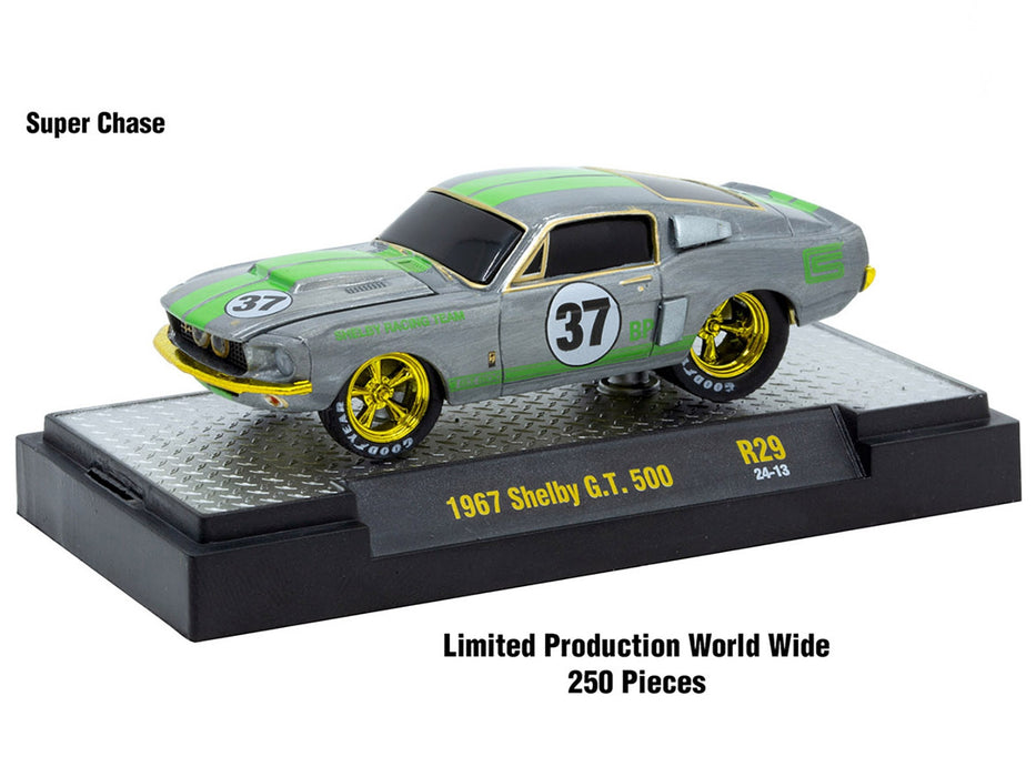 "Ground Pounders" 6 Cars Set Release 29 IN DISPLAY CASES Limited Edition 1/64 Diecast Model Cars by M2 Machines - Miniature Motors