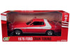 1976 Ford Gran Torino Red with White Graphics "Hollywood Greatest Hits" Series 1/24 Diecast Model Car by Greenlight