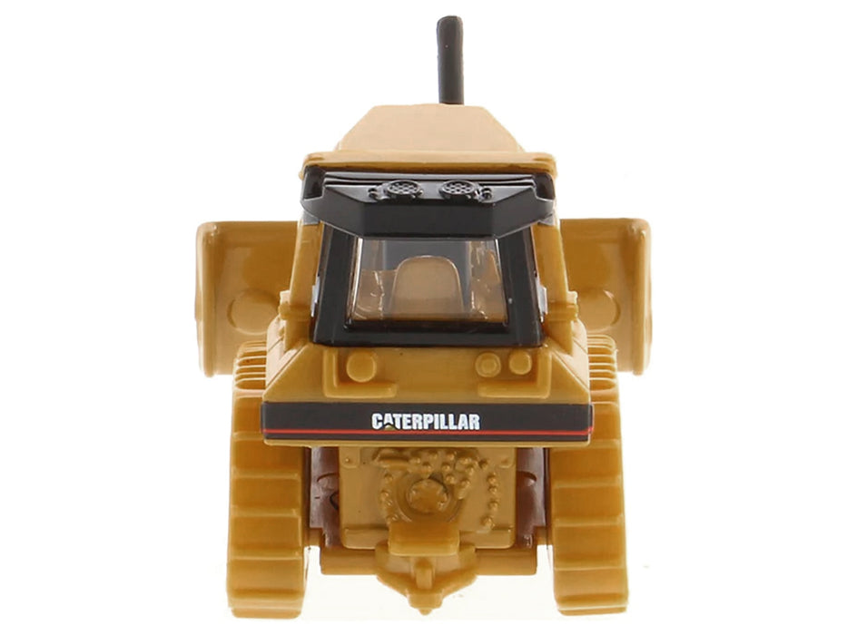 CAT Caterpillar D5M Track-Type Tractor Yellow 1/87 (HO) Diecast Model by Diecast Masters - Miniature Motors