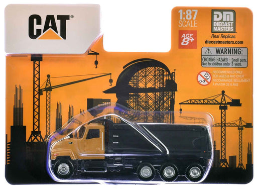 CAT Caterpillar CT681 Dump Truck Yellow 1/87 (HO) Diecast Model by Diecast Masters