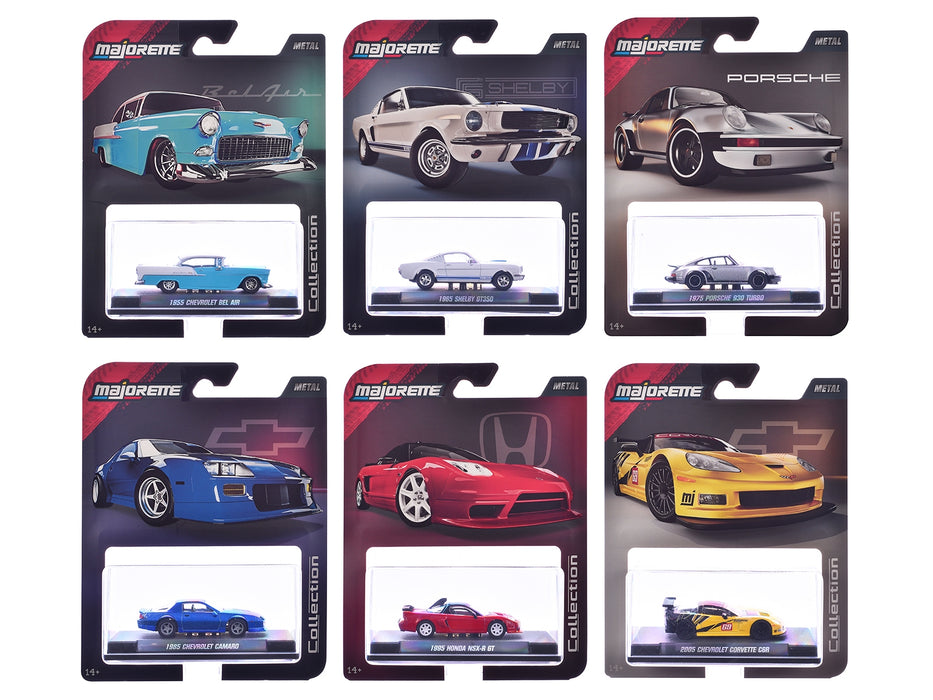 Collector Series Wave 1 2025 Set of 6 pieces 1/64 Diecast Model Cars by Majorette