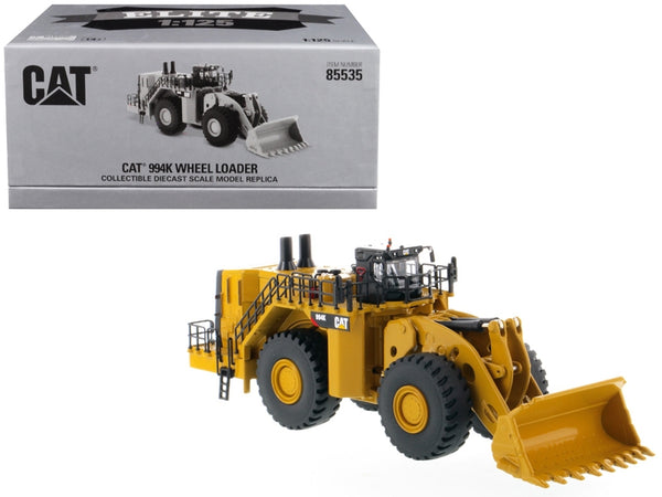 CAT Caterpillar 994K Wheel Loader "Elite Series" 1/125 Diecast Model by Diecast Masters - Miniature Motors