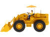 CAT Caterpillar 966A Wheel Loader Yellow with Operator "Vintage Series" 1/50 Diecast Model by Diecast Masters - Miniature Motors