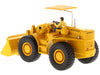 CAT Caterpillar 966A Wheel Loader Yellow with Operator "Vintage Series" 1/50 Diecast Model by Diecast Masters - Miniature Motors