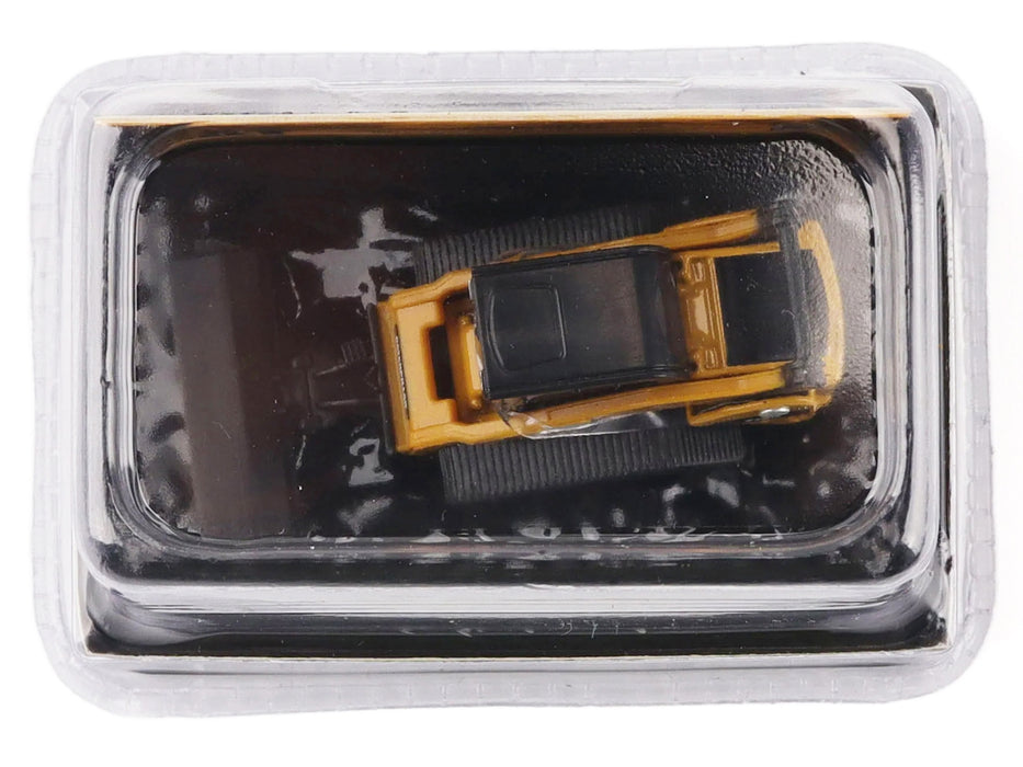 CAT Caterpillar 272C Compact Track Loader with Broom Yellow "Micro-Constructor" Series Diecast Model by Diecast Masters