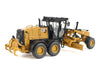 CAT Caterpillar 140 LVR Motor Grader Yellow with Black Top "High Line" Series 1/50 Diecast Model by Diecast Masters