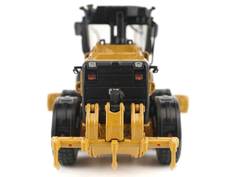 CAT Caterpillar 140 LVR Motor Grader Yellow with Black Top "High Line" Series 1/50 Diecast Model by Diecast Masters