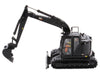 CAT Caterpillar 315 Track Type Hydraulic Excavator Special Black Finish with Operator "High Line" Series 1/50 Diecast Model by Diecast Masters - Miniature Motors
