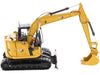 CAT Caterpillar 315 Track Type Hydraulic Excavator Yellow with Operator "High Line" Series 1/50 Diecast Model by Diecast Masters - Miniature Motors