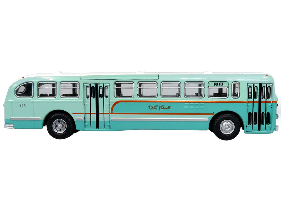 1952 CCF-Brill CD-44 Transit Bus DC Transit "30 17th & Penna SE" "Vintage Bus & Motorcoach Collection" 1/87 (HO) Diecast Model by Iconic Replicas - Miniature Motors