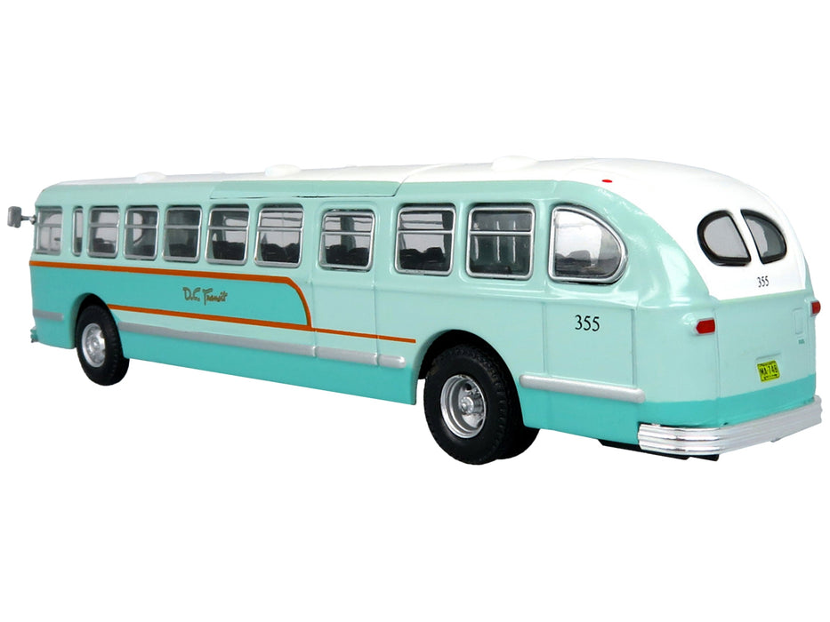 1952 CCF-Brill CD-44 Transit Bus DC Transit "30 17th & Penna SE" "Vintage Bus & Motorcoach Collection" 1/87 (HO) Diecast Model by Iconic Replicas - Miniature Motors