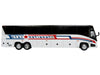 MCI J4500 Coach Bus "International Stage Lines" White "The Bus & Motorcoach Collection" Limited Edition to 504 pieces Worldwide 1/87 (HO) Diecast Model by Iconic Replicas - Miniature Motors