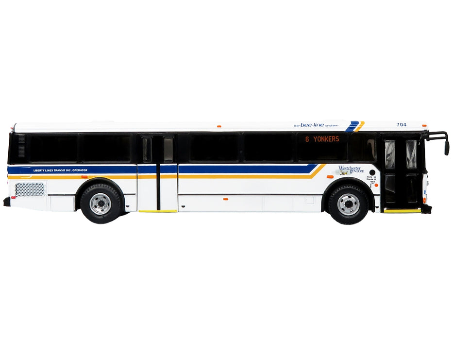 2006 Orion V Transit Bus Westchester NY Bee-Line "6 Yonkers" Limited Edition "The Vintage Bus and Motorcoach Collection" 1/87 (HO) Diecast Model by Iconic Replicas