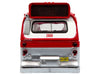 Flxible 53102 New Look Transit Bus "Pittsburgh Area Transit" Red and White "Vintage Bus & Motorcoach Collection" Limited Edition 1/87 (HO) Diecast Model by Iconic Replicas - Miniature Motors