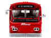 Flxible 53102 New Look Transit Bus "Pittsburgh Area Transit" Red and White "Vintage Bus & Motorcoach Collection" Limited Edition 1/87 (HO) Diecast Model by Iconic Replicas - Miniature Motors