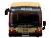 Nova Bus LFS HEV Transit Bus "Hamilton Street Railway 150th Anniversary" Cream and Red "The Bus & Motorcoach Collection" Limited Edition to 504 pieces Worldwide 1/87 (HO) Diecast Model by Iconic Replicas