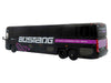 MCI D4520 Commuter Coach Bus "Bustang - Colorado Department of Transportation" Black "The Bus & Motorcoach Collection" Limited Edition to 504 pieces Worldwide 1/87 (HO) Scale Diecast Model by Iconic Replicas