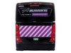 MCI D4520 Commuter Coach Bus "Bustang - Colorado Department of Transportation" Black "The Bus & Motorcoach Collection" Limited Edition to 504 pieces Worldwide 1/87 (HO) Scale Diecast Model by Iconic Replicas