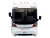 MCI D4520 Commuter Coach Bus "Coach USA" White with Blue and Red Stripes "The Bus & Motorcoach Collection" Limited Edition to 504 pieces Worldwide 1/87 (HO) Scale Diecast Model by Iconic Replicas