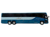 MCI D4520 Commuter Coach Bus "Greyhound Lines" Blue with Light Blue Stripes "The Bus & Motorcoach Collection" Limited Edition to 504 pieces Worldwide 1/87 (HO) Scale Diecast Model by Iconic Replicas