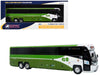 MCI D4520 Commuter Coach Bus "GO Transit" Green and White "The Bus & Motorcoach Collection" Limited Edition to 504 pieces Worldwide 1/87 (HO) Scale Diecast Model by Iconic Replicas