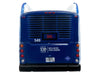 New Flyer Xcelsior XN40 Transit Bus "Delta Air Lines 100th Anniversary" Blue and White with Graphics "The Bus & Motorcoach Collection" Limited Edition 1/87 (HO) Scale Diecast Model by Iconic Replicas