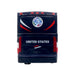 MCI J4500 Coach Bus "United States National Soccer Team" Dark Blue with Graphics "International Federation of the Global Game" Series Limited Edition to 504 pieces Worldwide 1/87 (HO) Diecast Model by Iconic Replicas